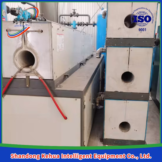 Индукционная нагревательная печь для ковки зубчатых колес