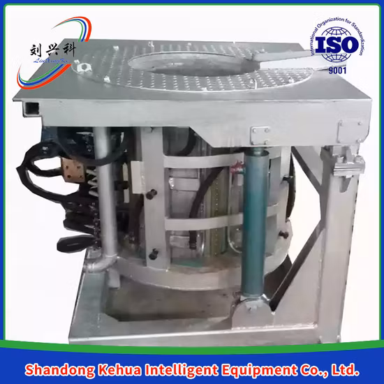 Алюминиевый корпус промежуточной частоты 0,75 т, индукционная печь, медеплавильное оборудование, китайский завод